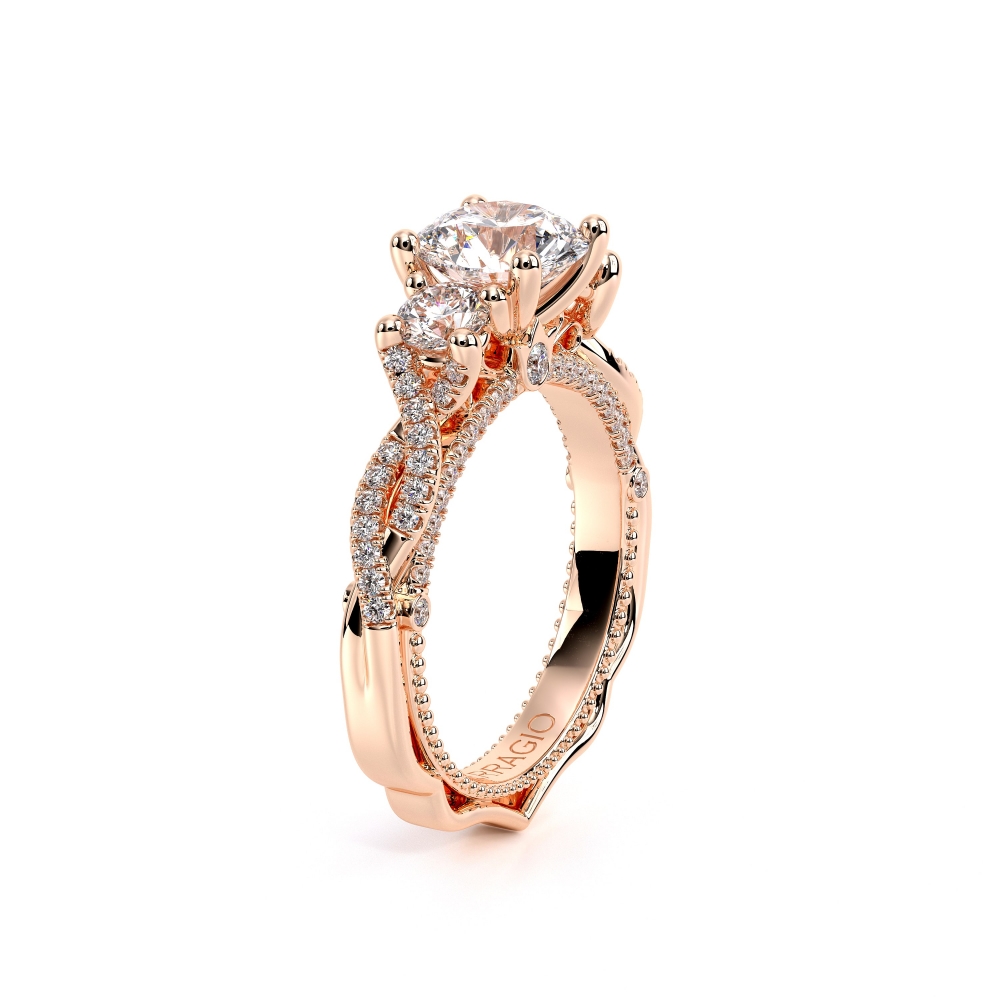 18K Rose Gold VENETIAN-5069R-2WR Ring