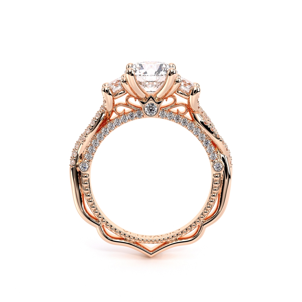 18K Rose Gold VENETIAN-5069R-2WR Ring