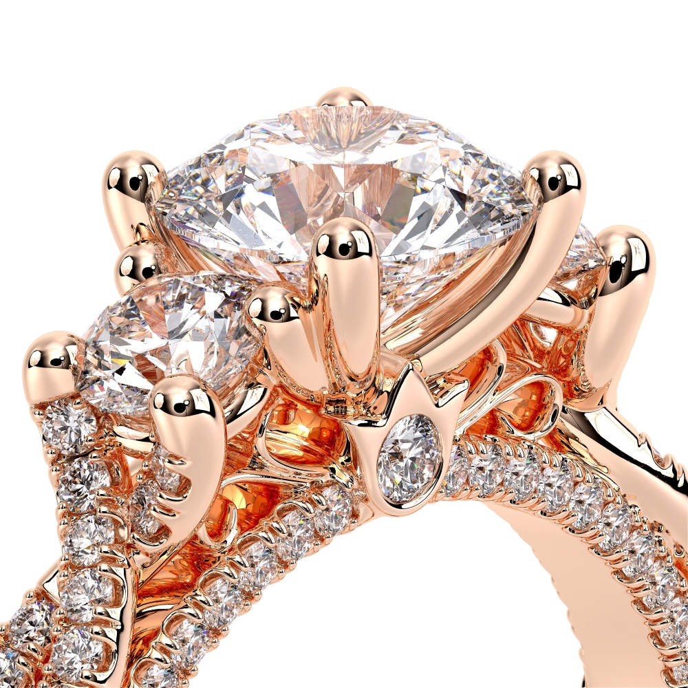 18K Rose Gold VENETIAN-5069R-2WR Ring