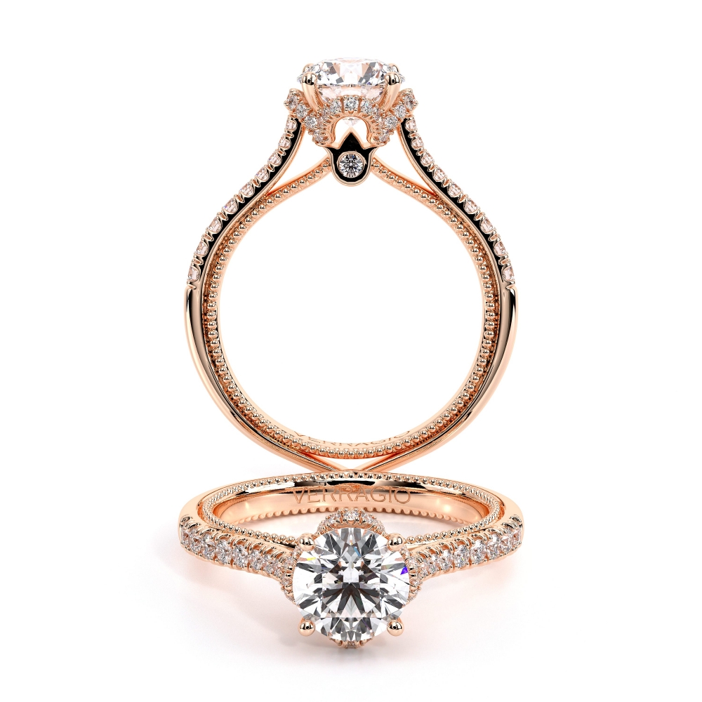 18K Rose Gold COUTURE-0457R Ring