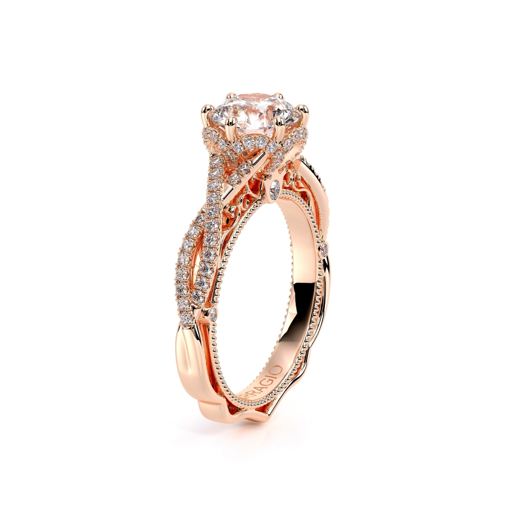 14K Rose Gold VENETIAN-5078R Ring