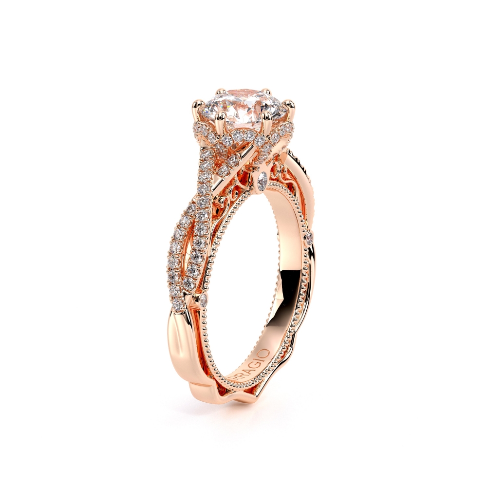 18K Rose Gold VENETIAN-5078R Ring