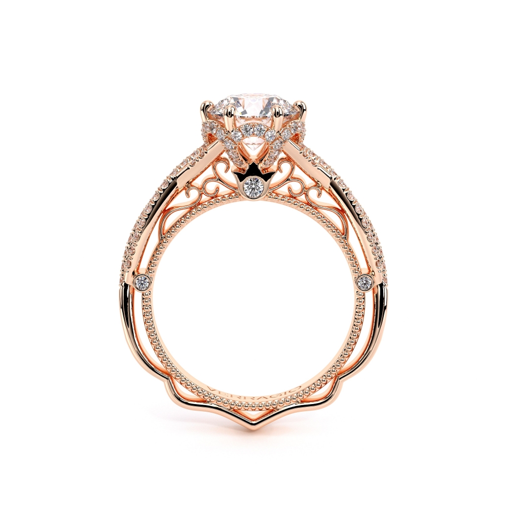 14K Rose Gold VENETIAN-5078R Ring