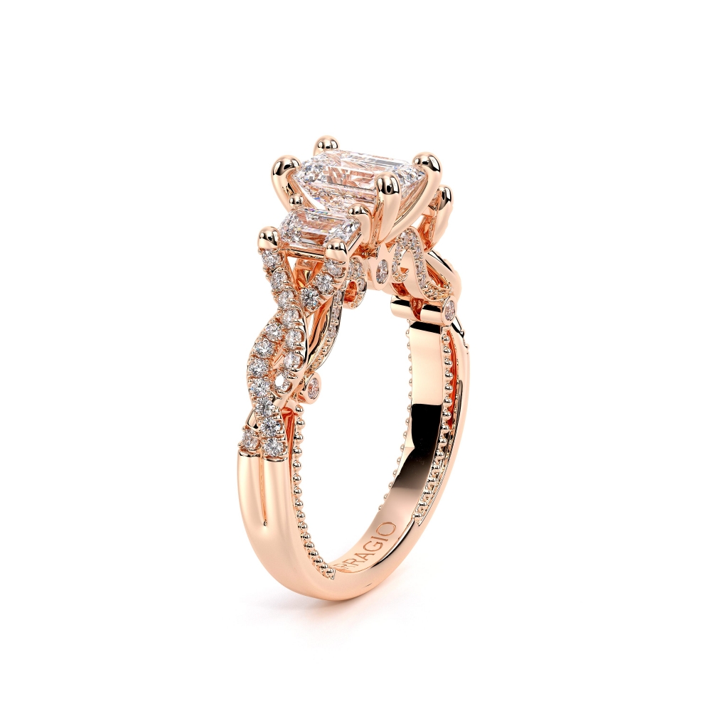 18K Rose Gold INSIGNIA-7074EM Ring