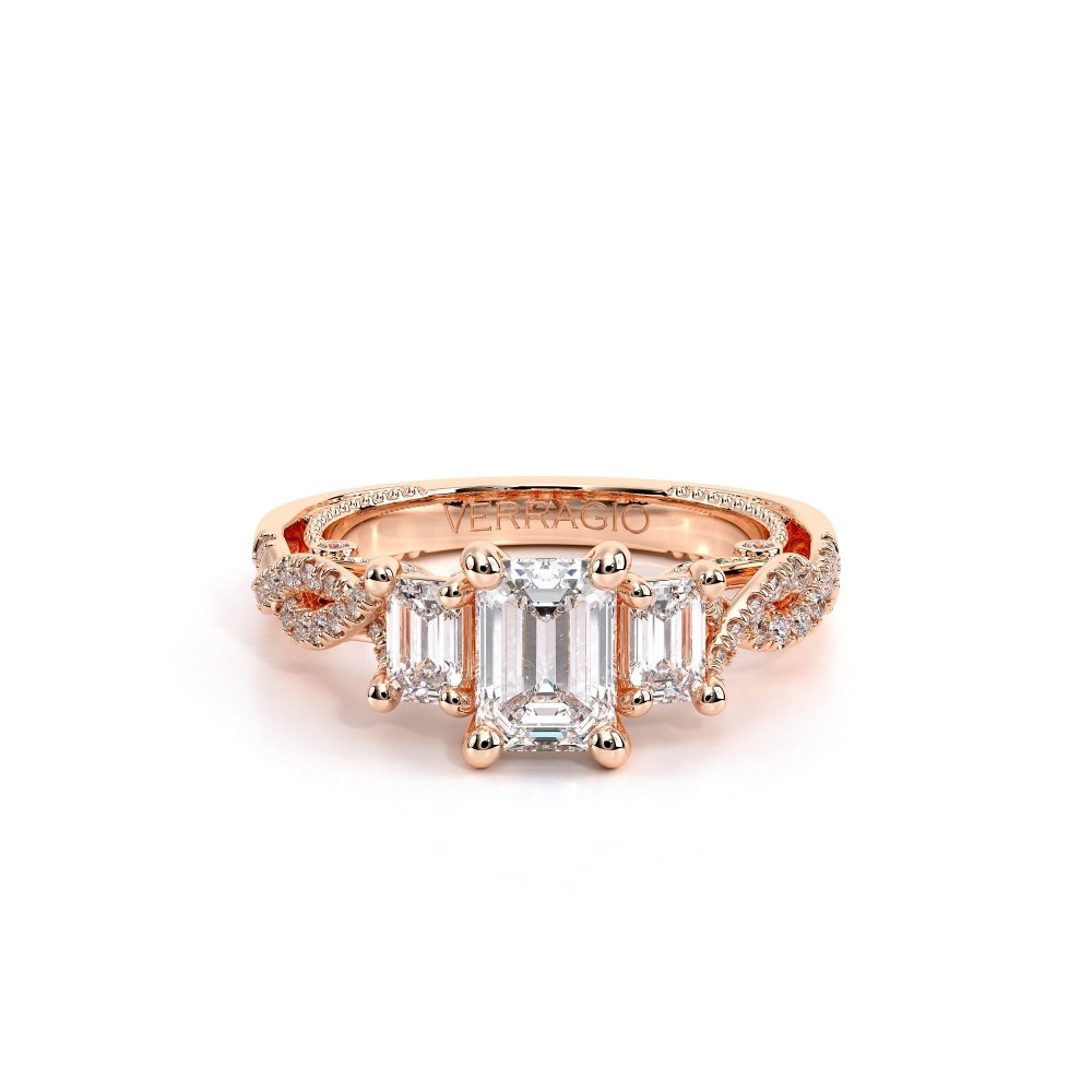 18K Rose Gold INSIGNIA-7074EM Ring
