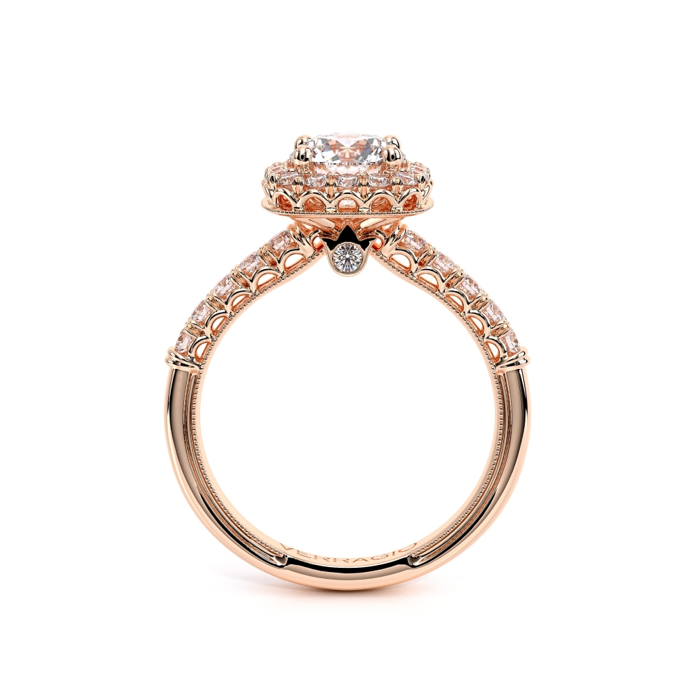 18K Rose Gold Renaissance-944CU65 Ring