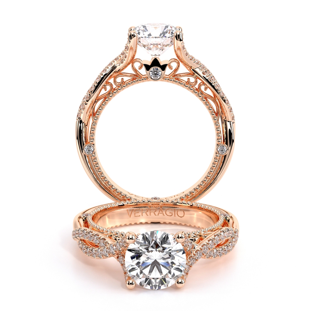 18K Rose Gold VENETIAN-5003R Ring