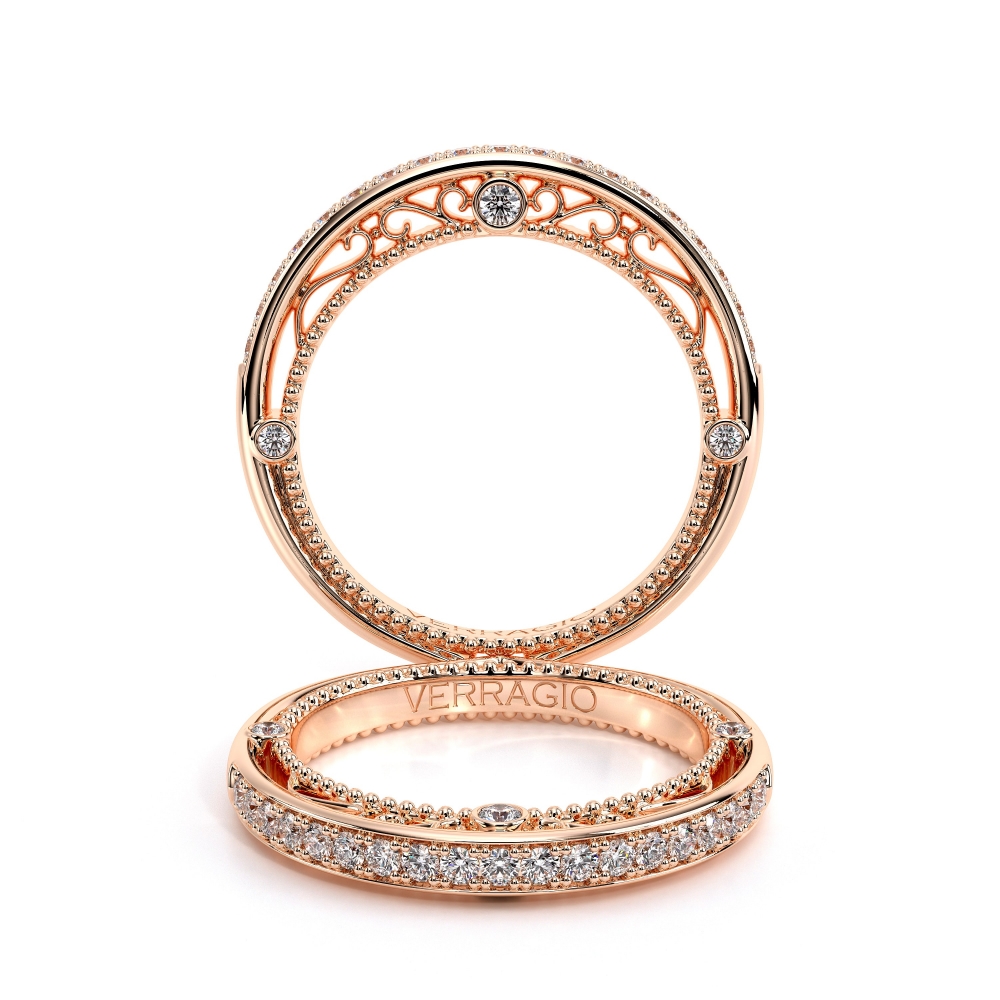 14K Rose Gold VENETIAN-5047W Band