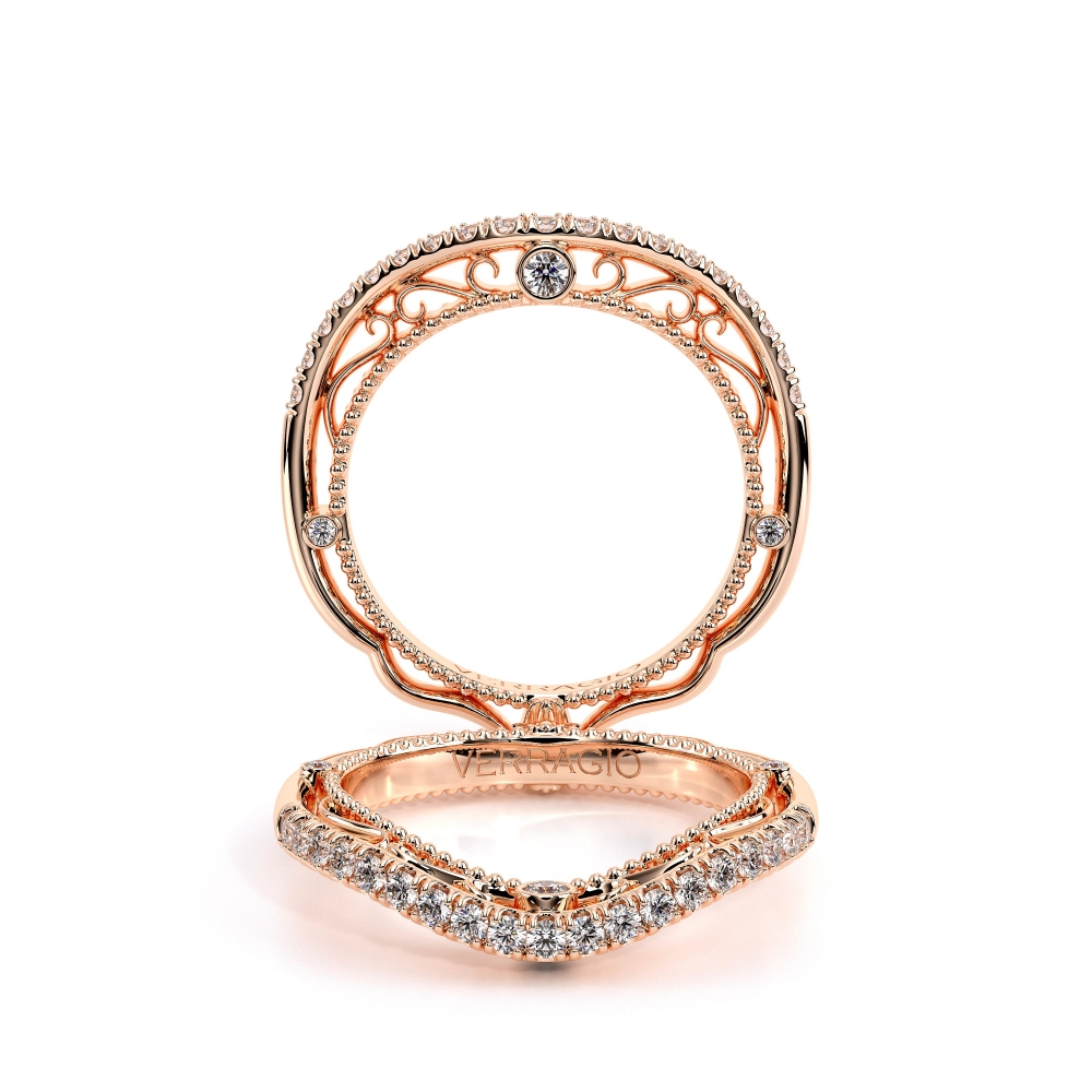 18K Rose Gold VENETIAN-5061W Ring