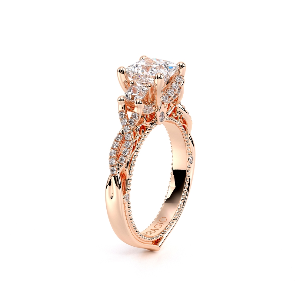 18K Rose Gold VENETIAN-5079P Ring