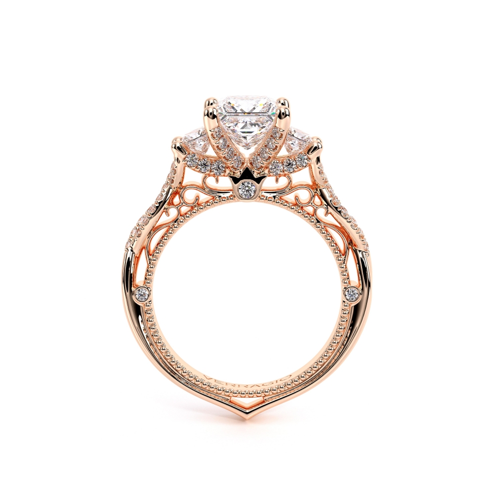 14K Rose Gold VENETIAN-5079P Ring