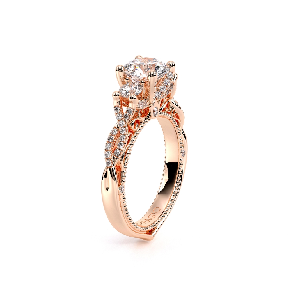 14K Rose Gold VENETIAN-5079R Ring