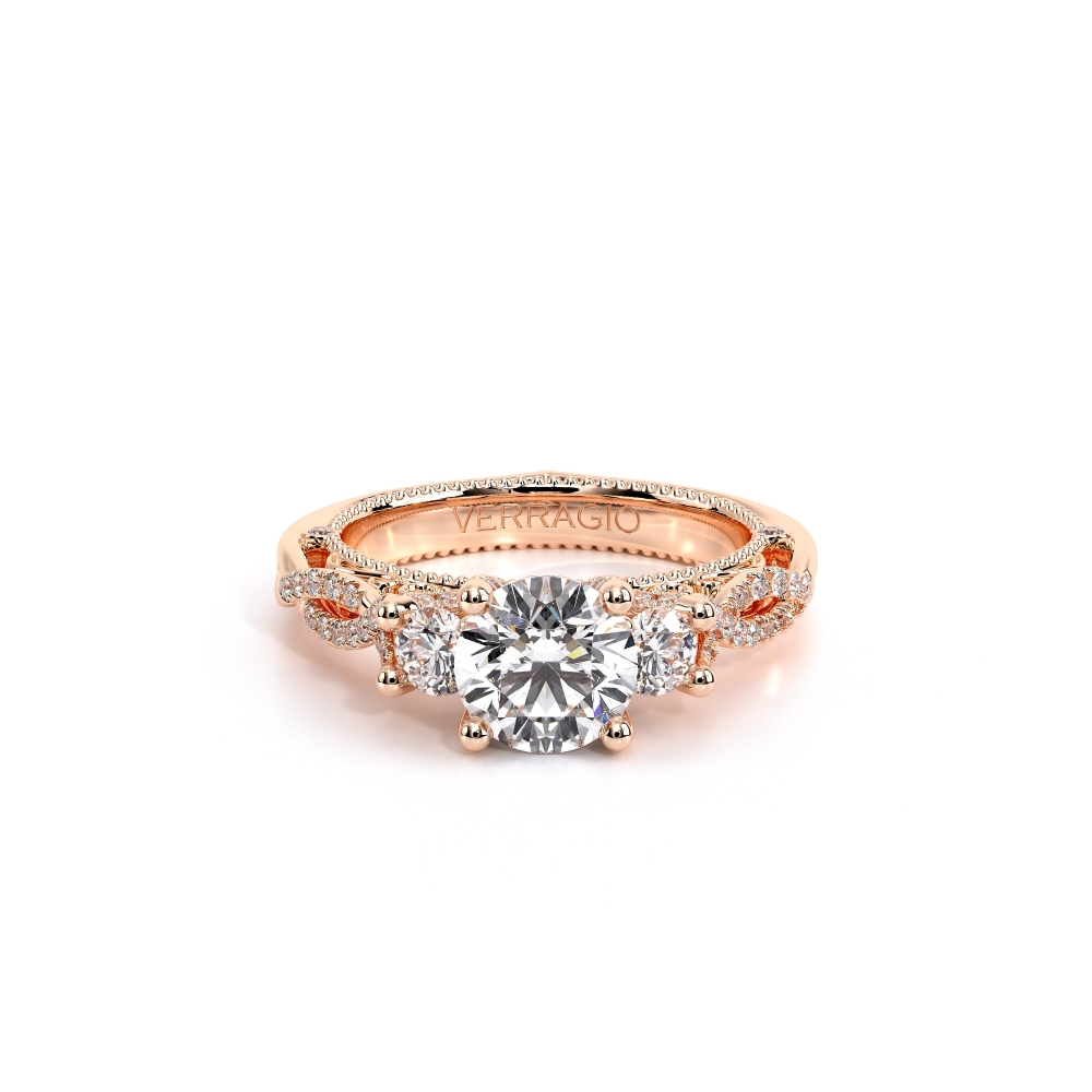 18K Rose Gold VENETIAN-5079R Ring