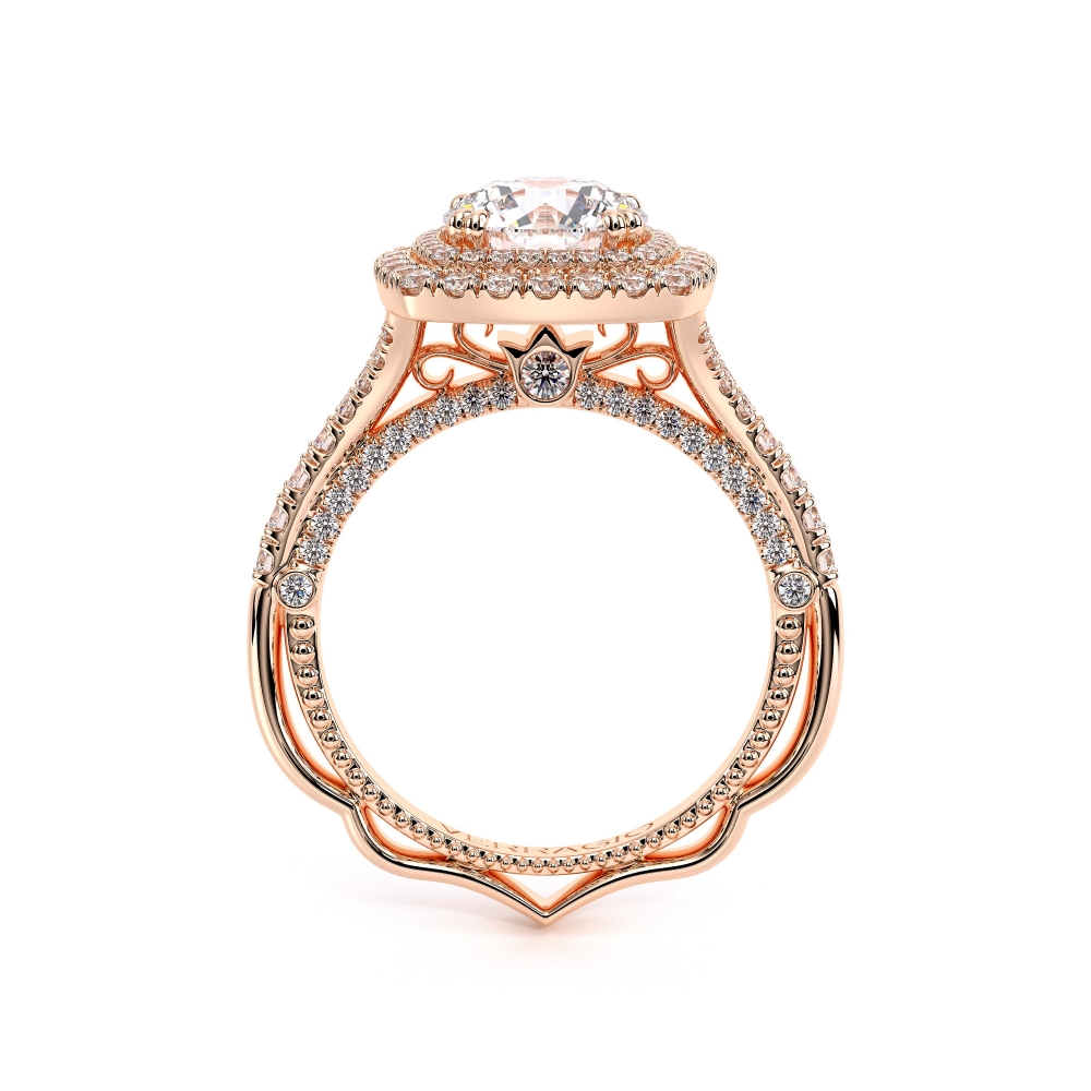 14K Rose Gold VENETIAN-5065CU Ring