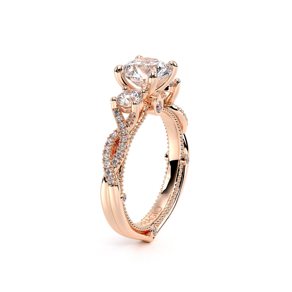 14K Rose Gold COUTURE-0423R-TT Ring
