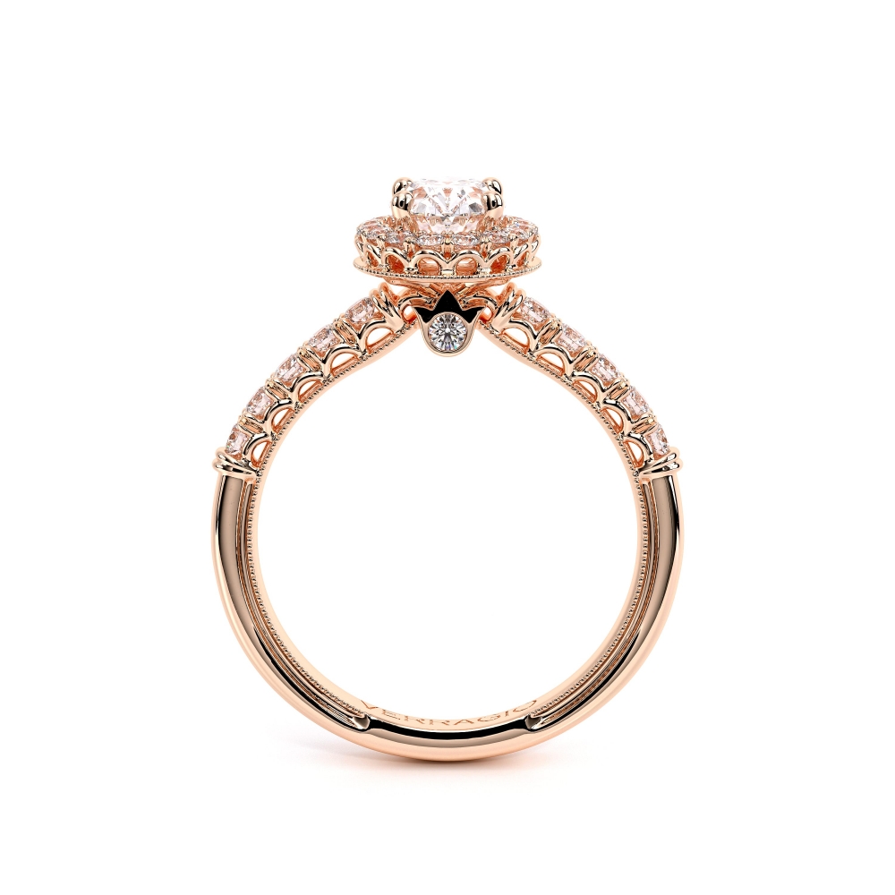 18K Rose Gold Renaissance-944-OV7X5 Ring