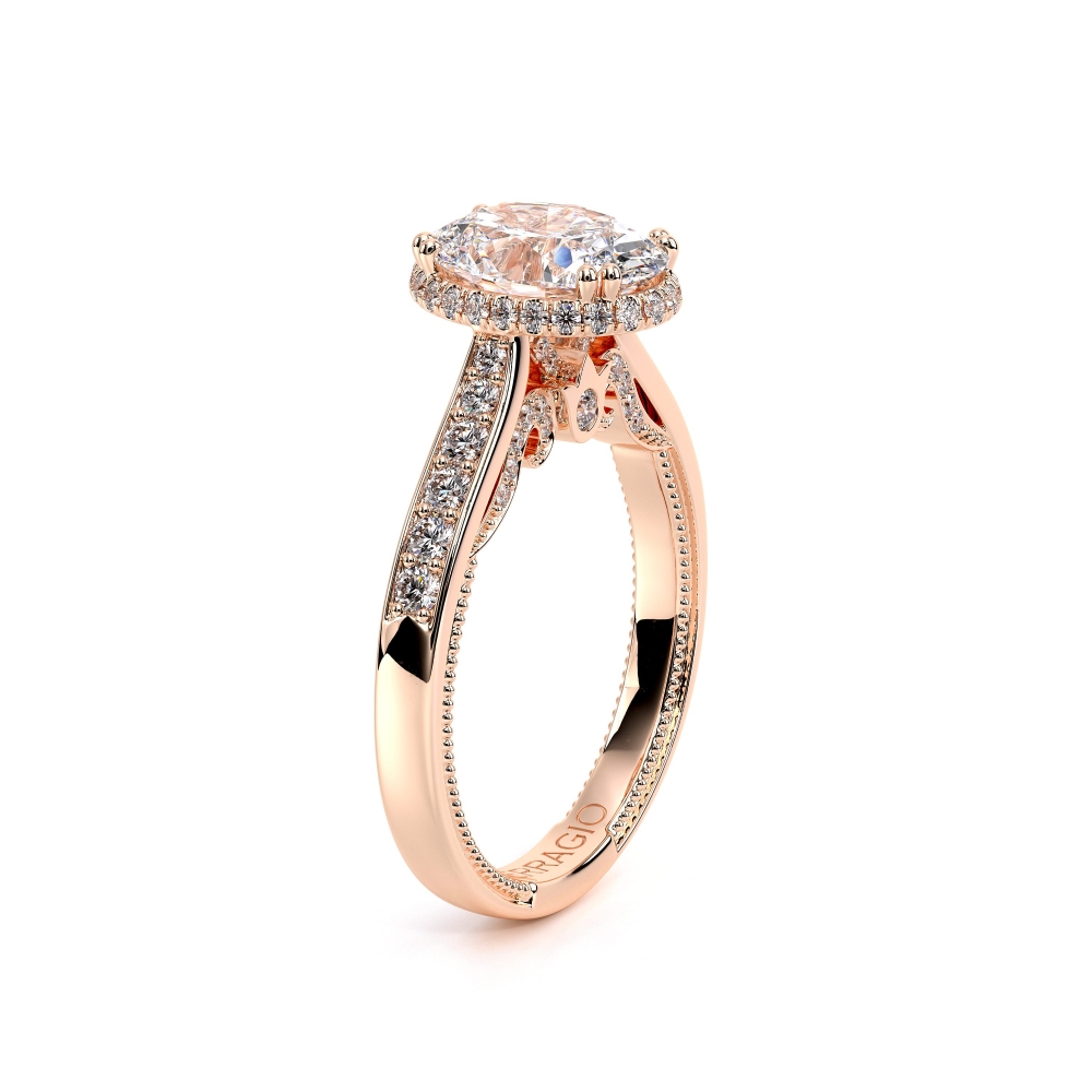 18K Rose Gold INSIGNIA-7102OV Ring