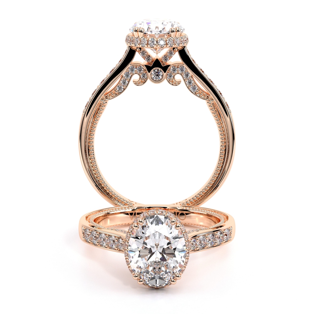 14K Rose Gold INSIGNIA-7102OV Ring