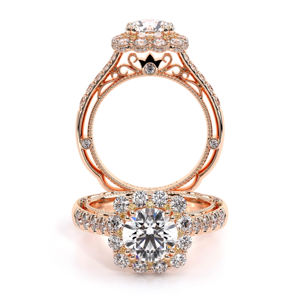 18K Rose Gold VENETIAN-5080CU Ring