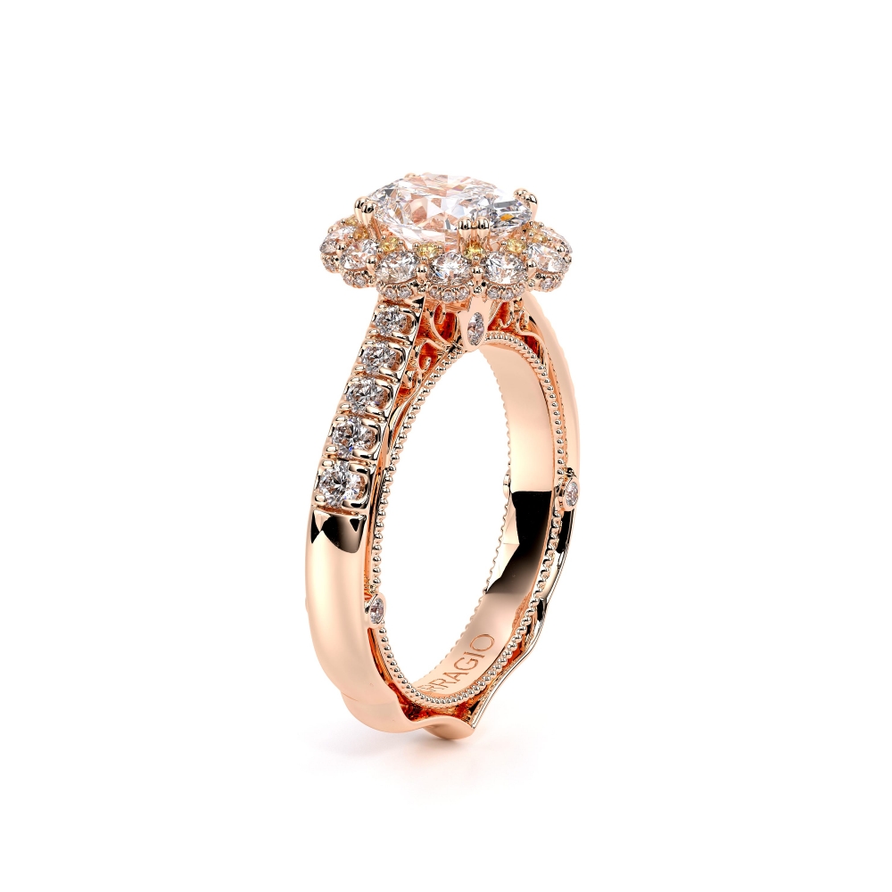 18K Rose Gold VENETIAN-5080OV Ring
