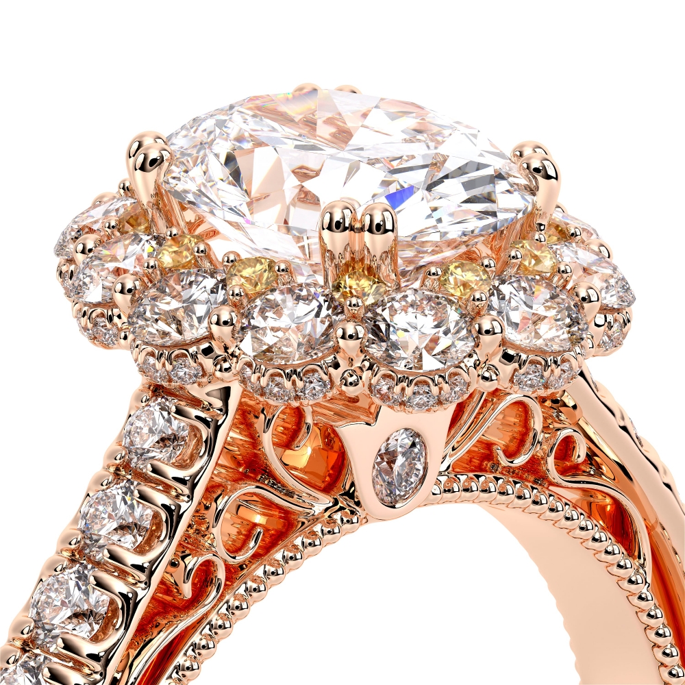 18K Rose Gold VENETIAN-5080OV Ring