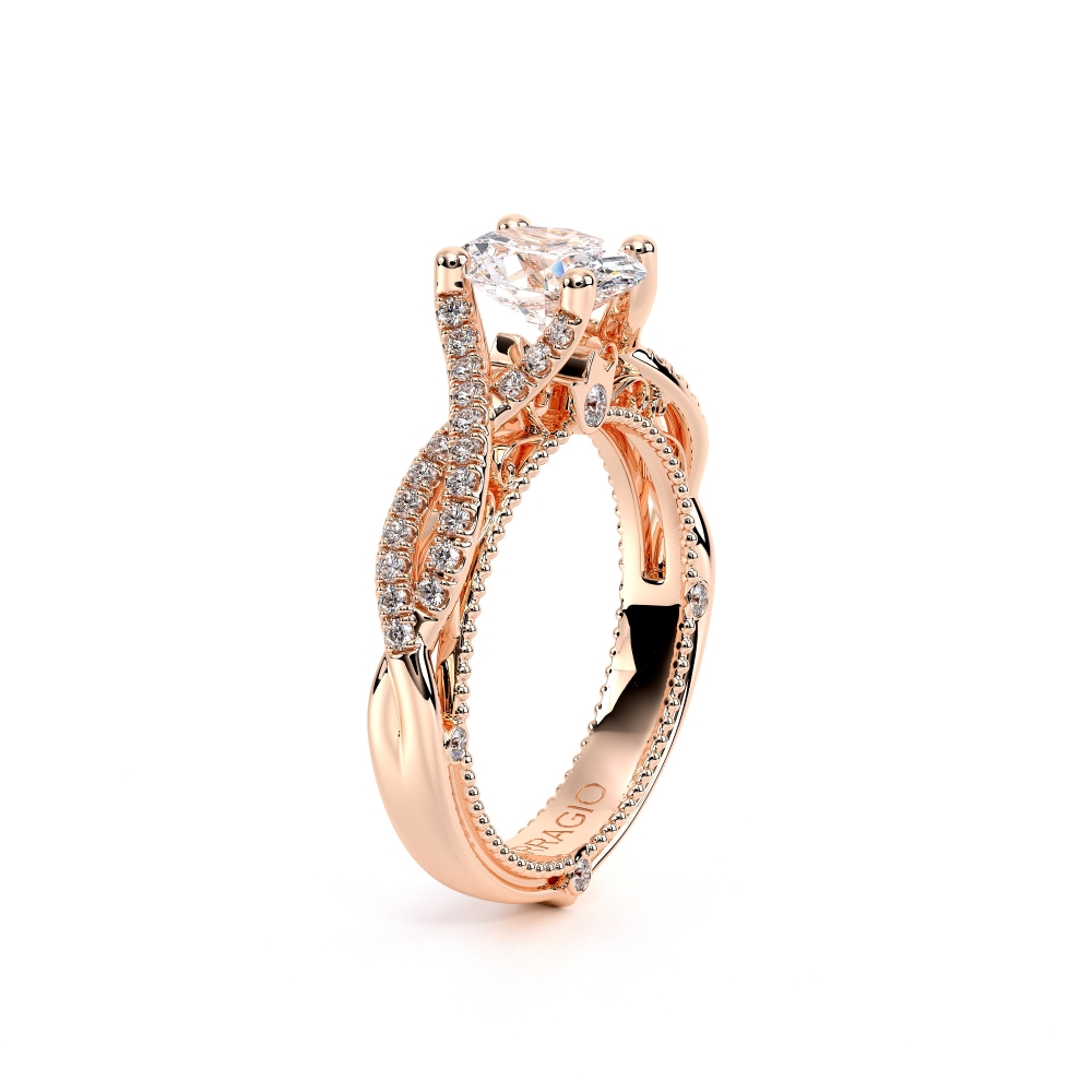 14K Rose Gold VENETIAN-5003OV Ring