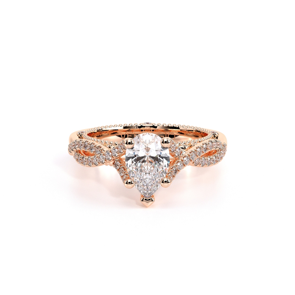 18K Rose Gold VENETIAN-5003PEAR Ring