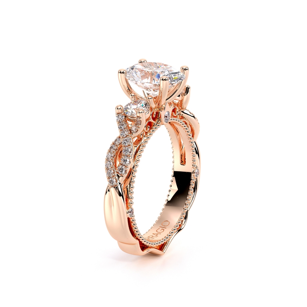 18K Rose Gold VENETIAN-5013OV Ring