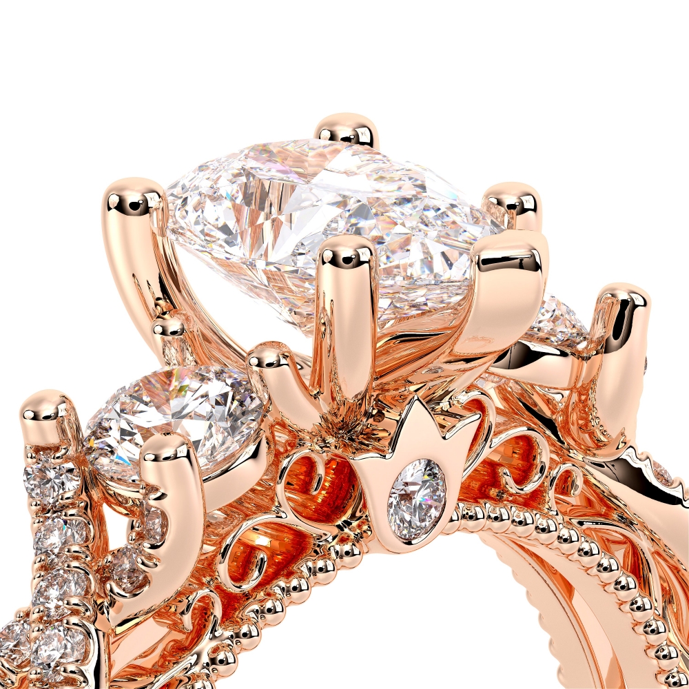 14K Rose Gold VENETIAN-5013PEAR Ring