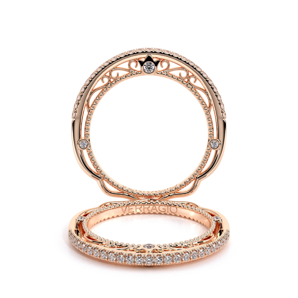 18K Rose Gold VENETIAN-5013WSB Band