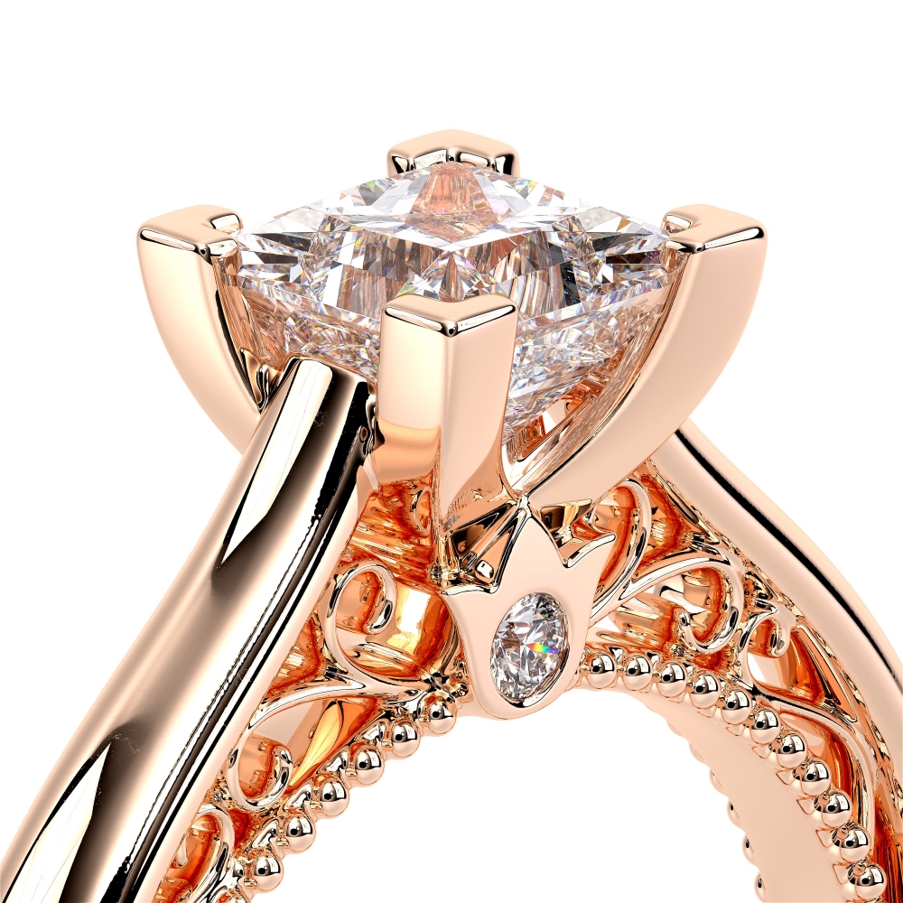 14K Rose Gold VENETIAN-5047P Ring