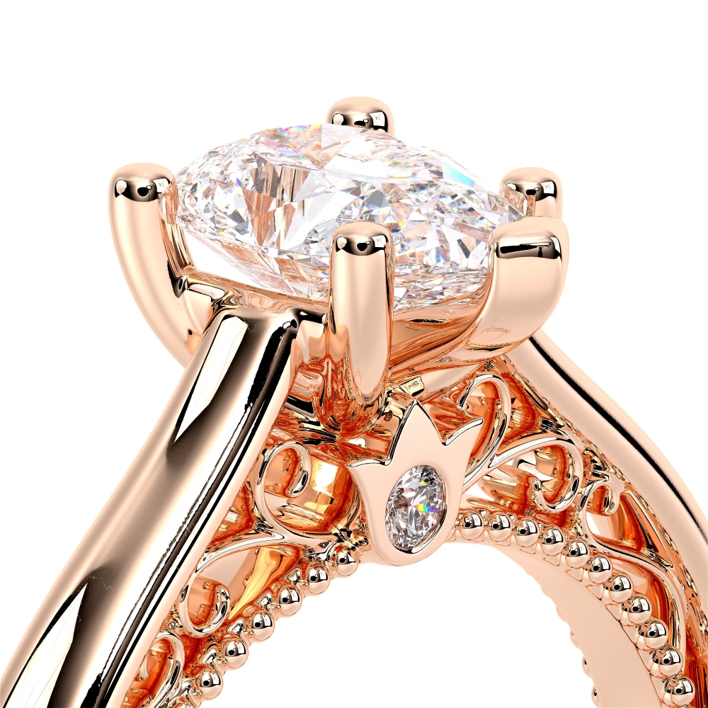 14K Rose Gold VENETIAN-5047PEAR Ring