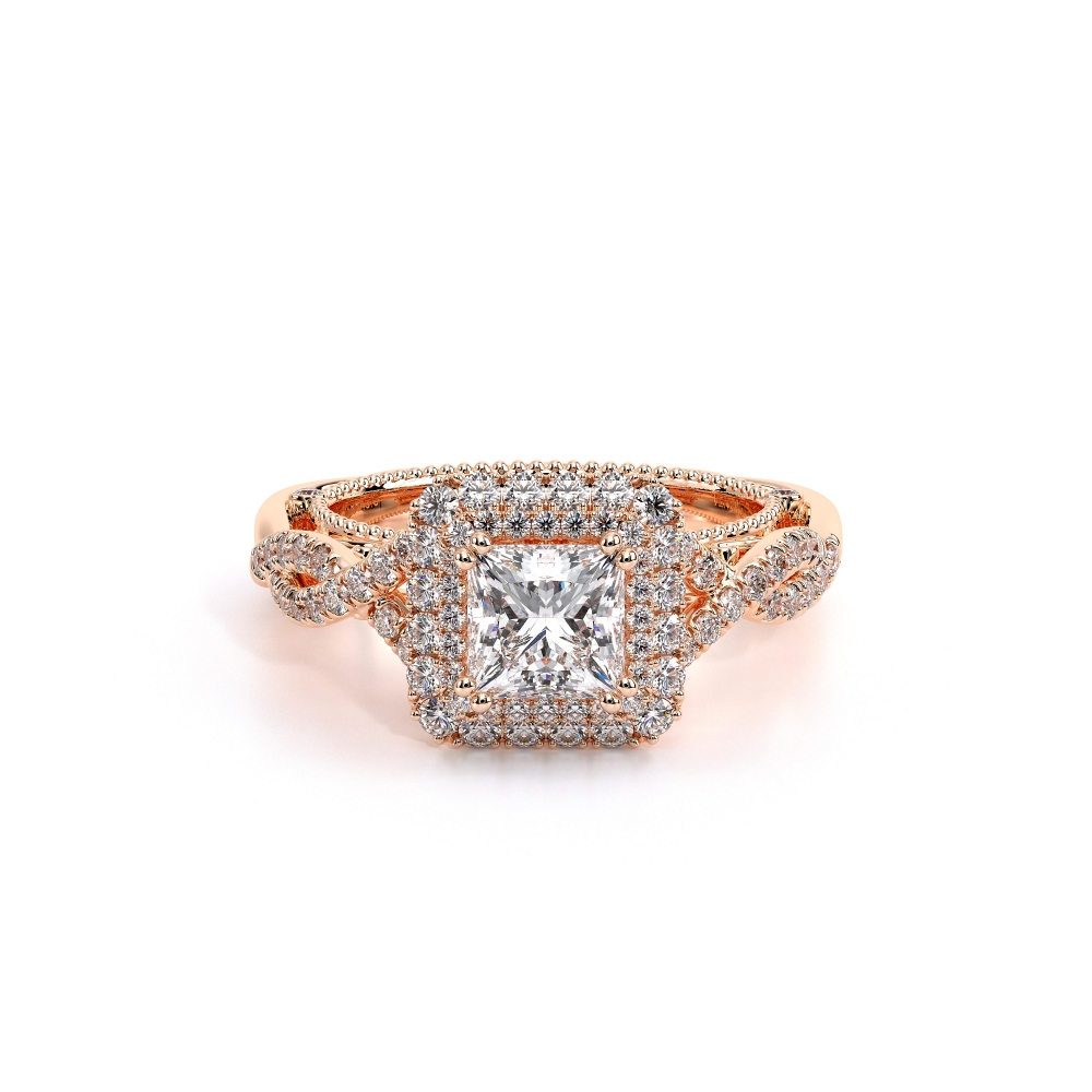 14K Rose Gold VENETIAN-5048P Ring