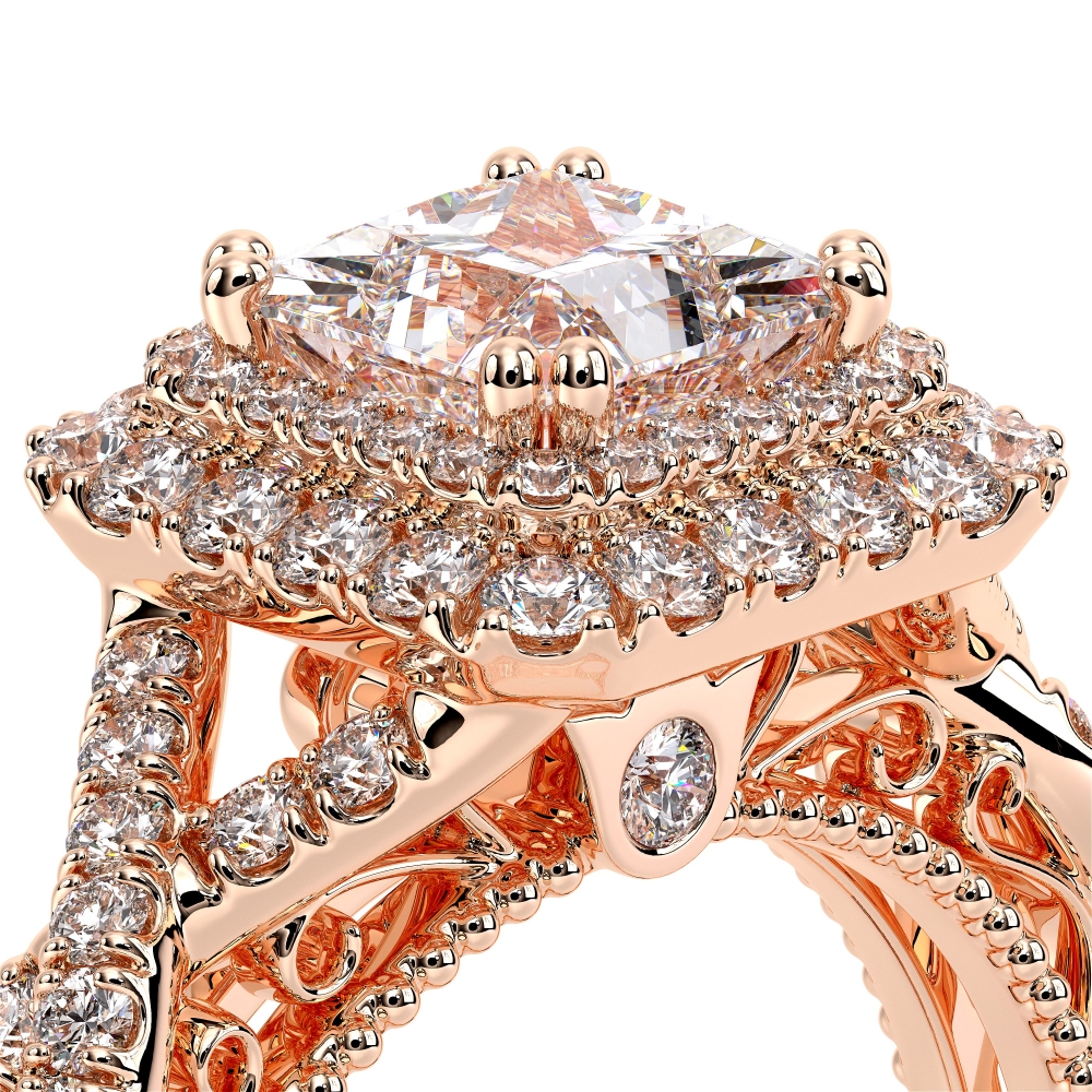 14K Rose Gold VENETIAN-5048P Ring