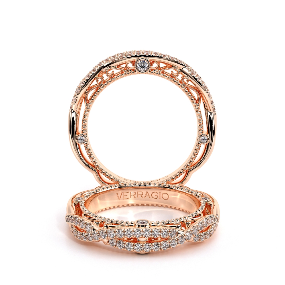 18K Rose Gold VENETIAN-5048W Band