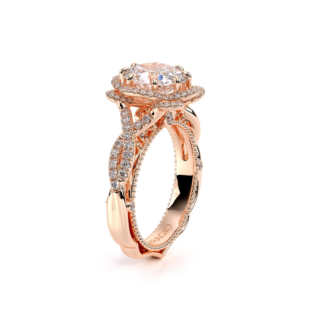 18K Rose Gold VENETIAN-5051OV Ring