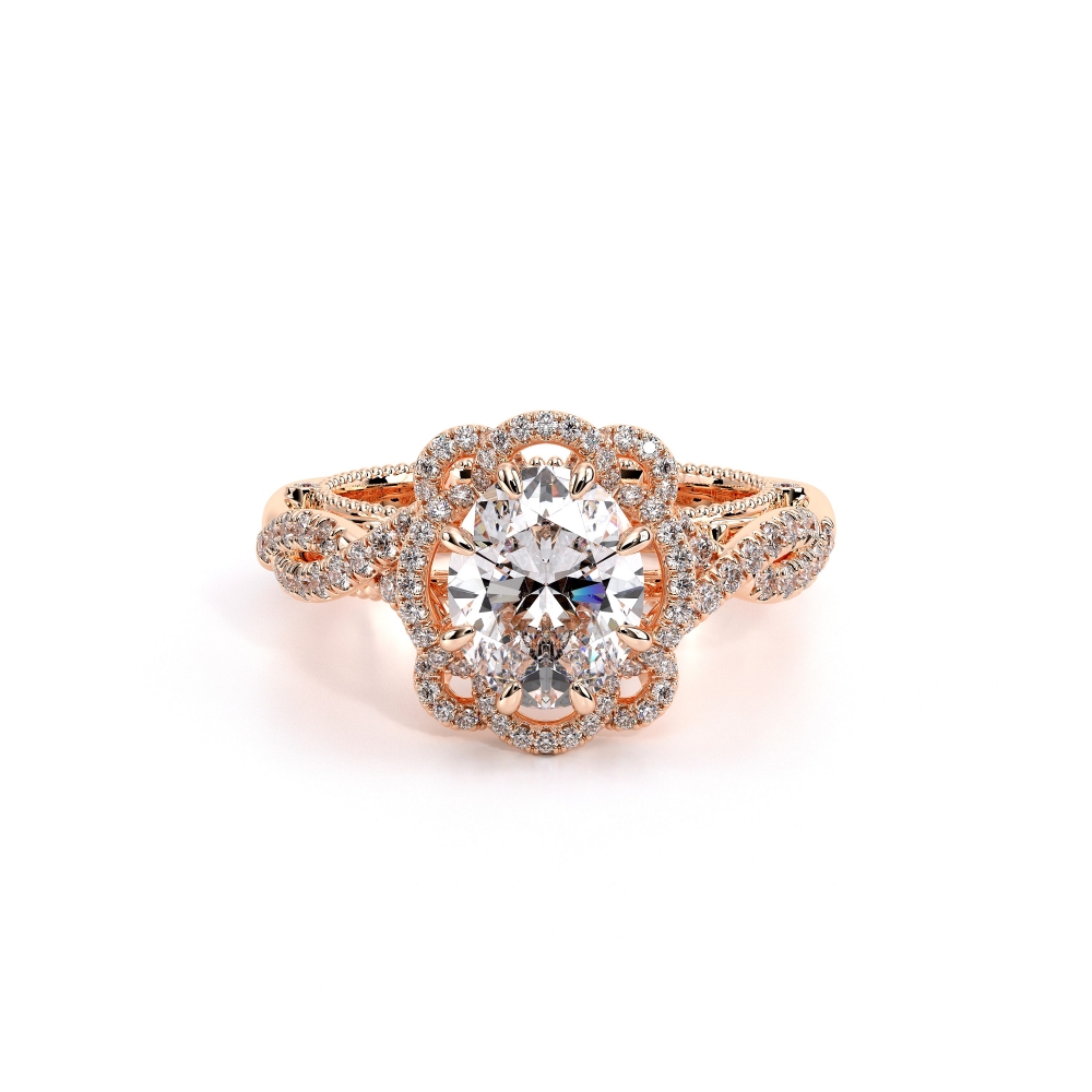 14K Rose Gold VENETIAN-5051OV Ring