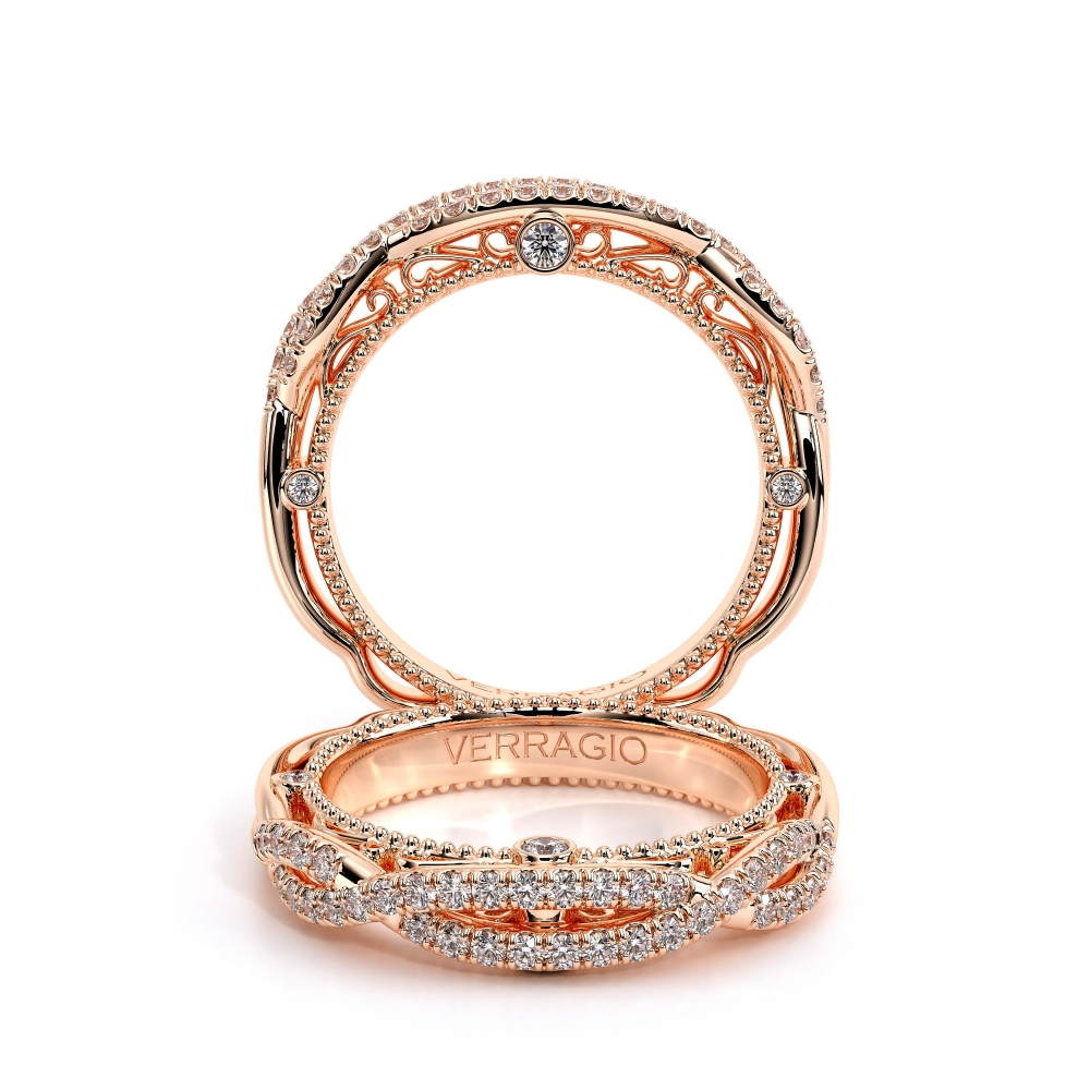 14K Rose Gold VENETIAN-5051W Ring