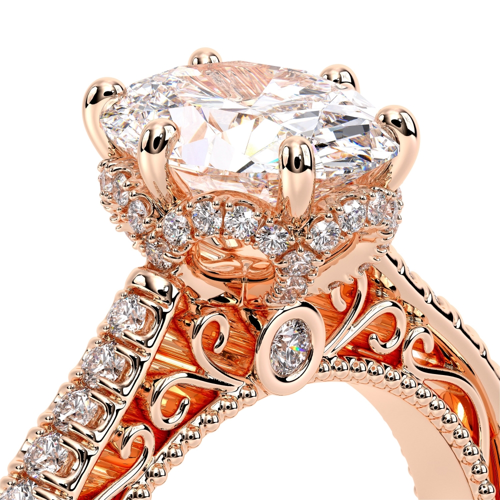 18K Rose Gold VENETIAN-5052OV Ring
