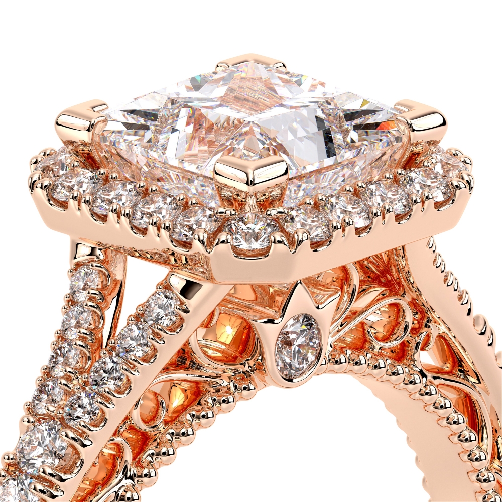 18K Rose Gold VENETIAN-5057P Ring
