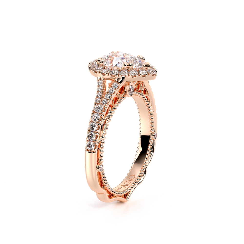 18K Rose Gold VENETIAN-5057PEAR Ring