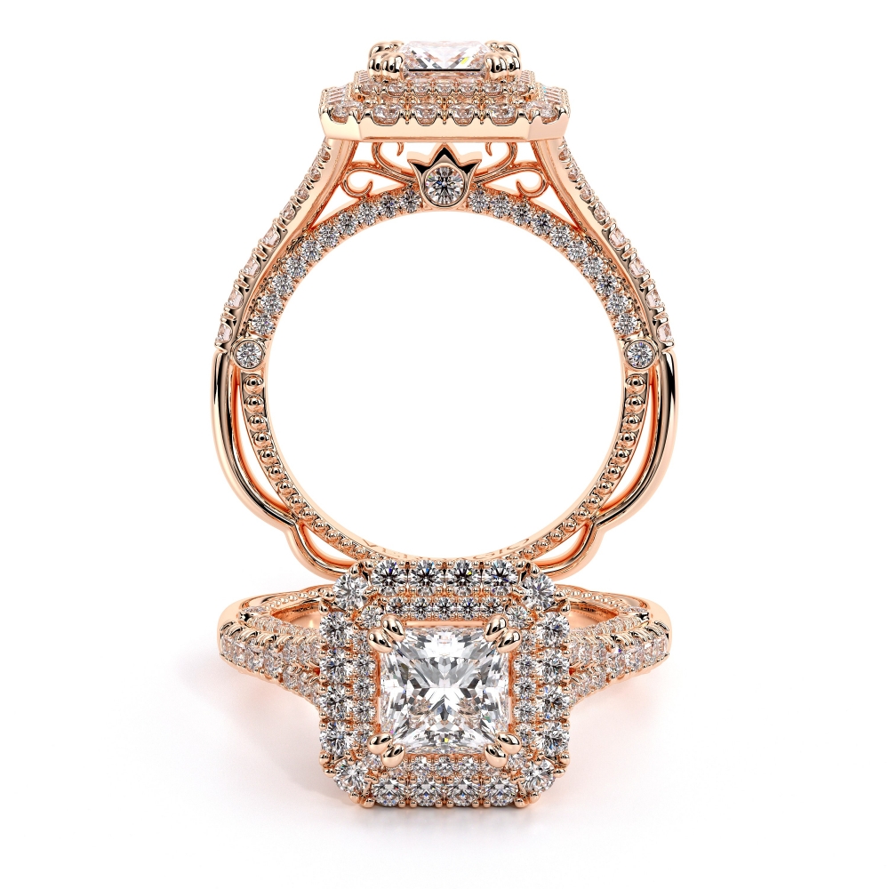 14K Rose Gold VENETIAN-5065P Ring