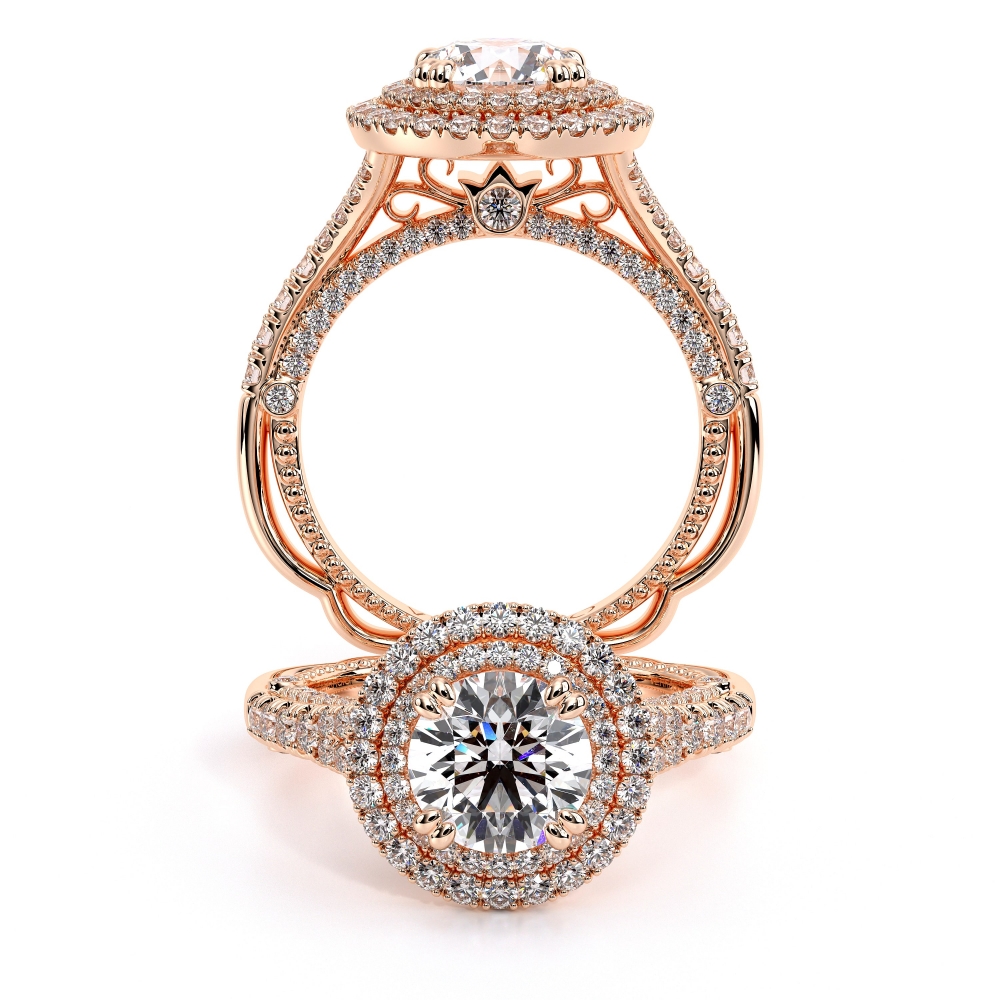 18K Rose Gold VENETIAN-5065R Ring