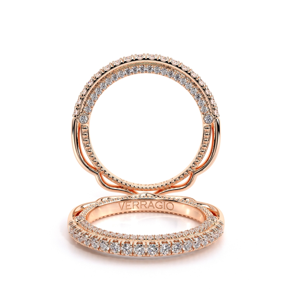 18K Rose Gold VENETIAN-5065W Ring
