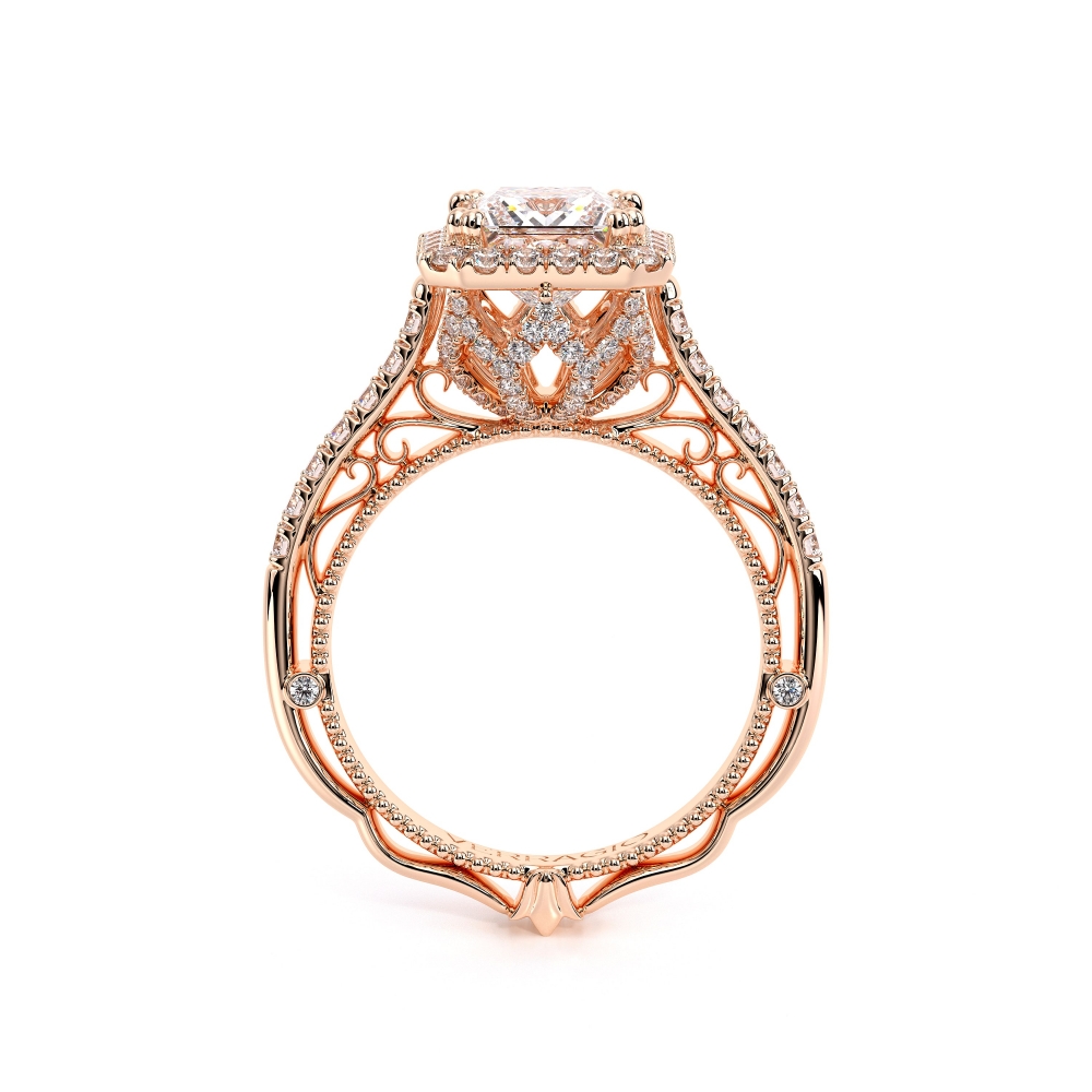 18K Rose Gold VENETIAN-5061P Ring