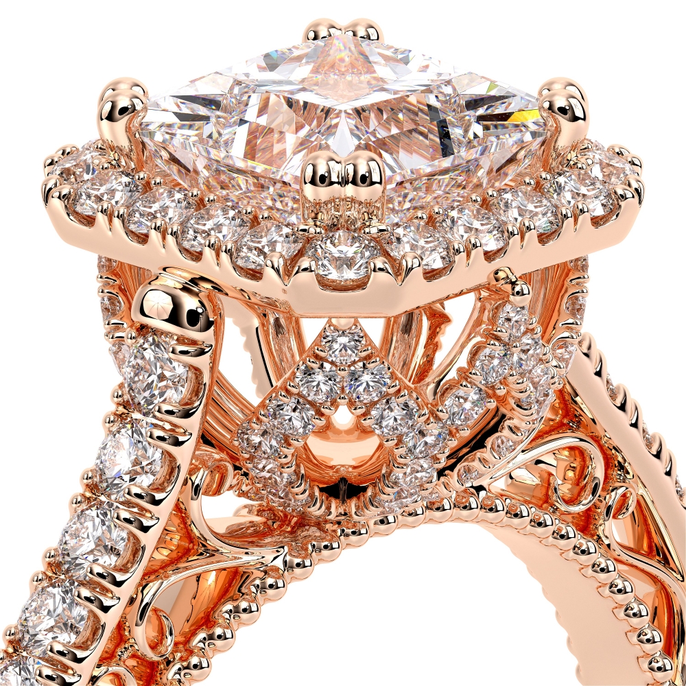 14K Rose Gold VENETIAN-5061P Ring