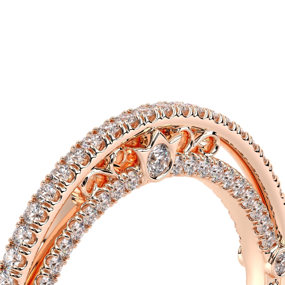 18K Rose Gold VENETIAN-5066WSB Ring