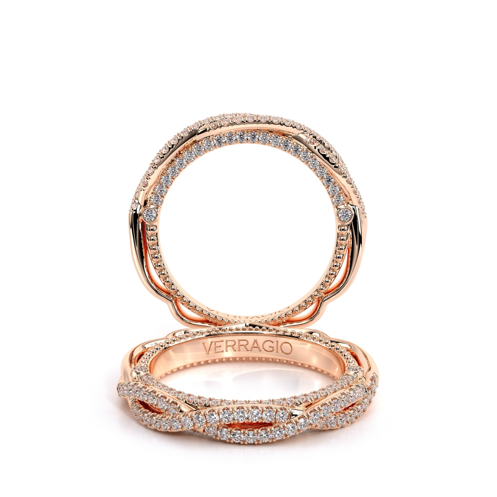 18K Rose Gold VENETIAN-5069W Ring