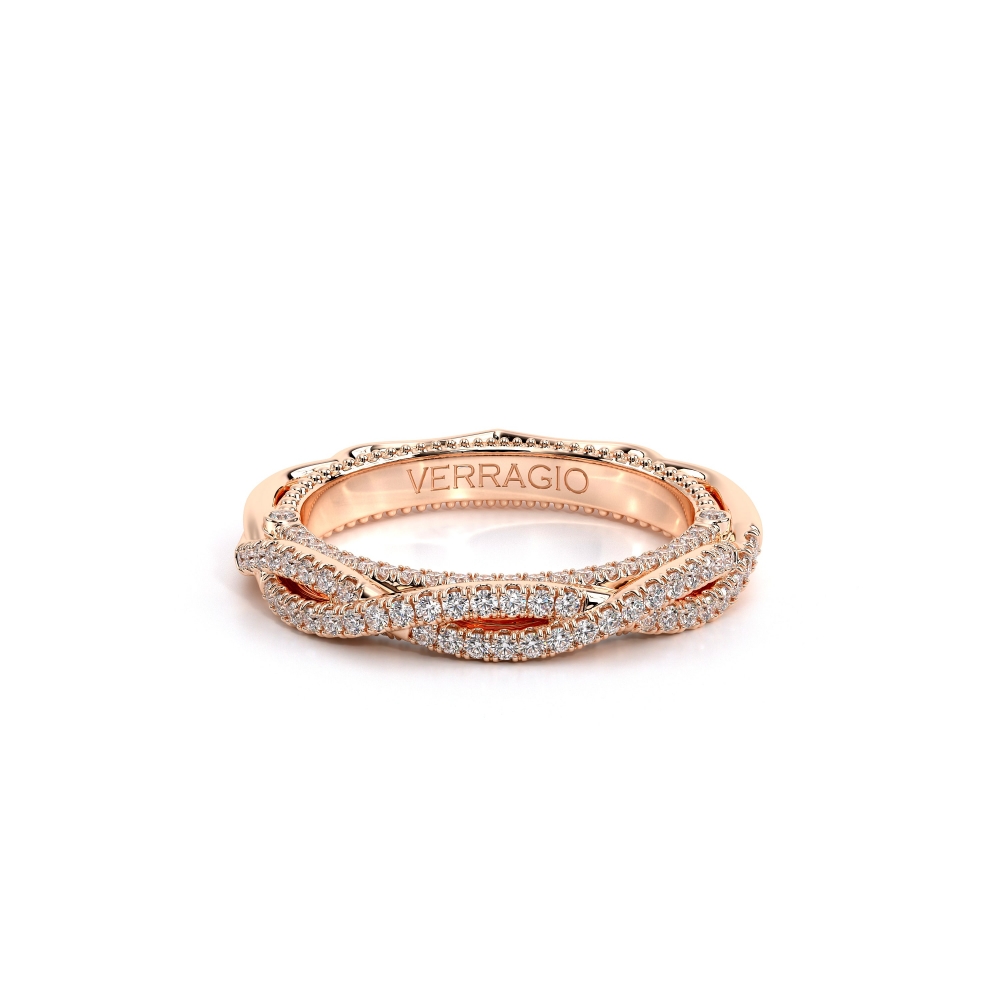 18K Rose Gold VENETIAN-5069W Ring