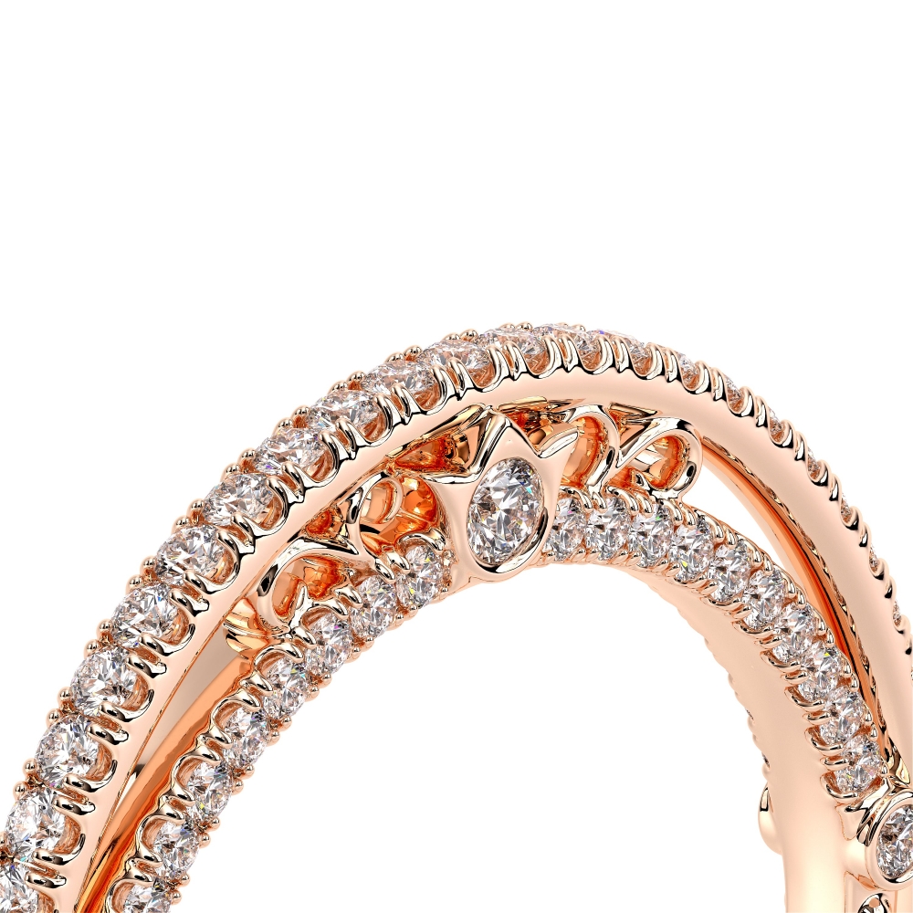 18K Rose Gold VENETIAN-5069WSB Ring